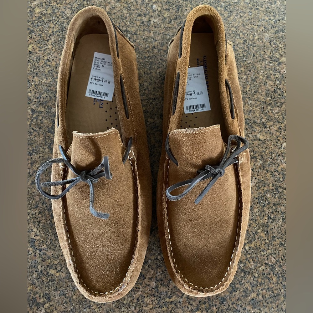 NWT Giorgio Brutini men’s leather loafer 12
